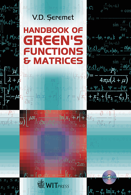 Handbook of Green's Functions and Matrices